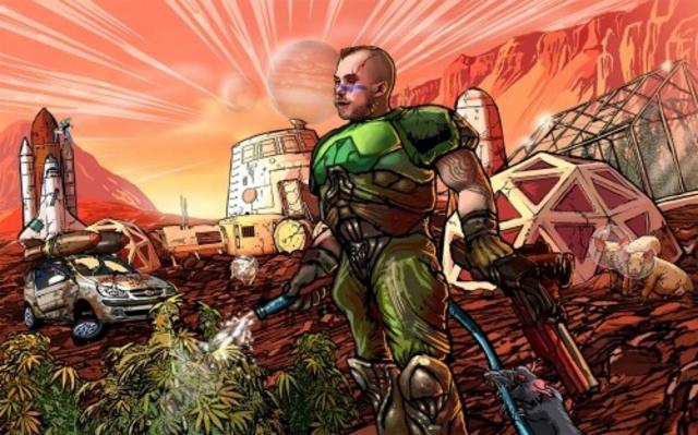 Mars Colony 5.0%, Green Gold Brewing, Slovenia