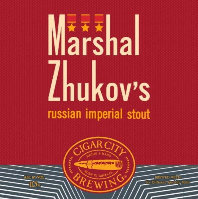 Marshal Zhukov's (2017) 11.2%, Cigar City Brewing, United States