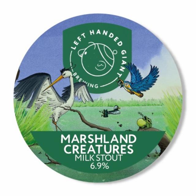 Marshland Creatures 6.9%, Left Handed Giant Brewing, England
