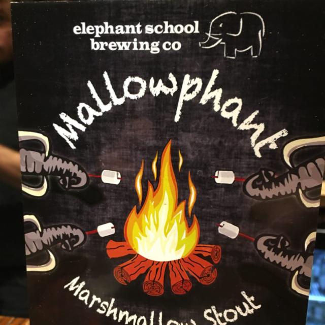 Marshmallow Stout 4.8%, Elephant School, England