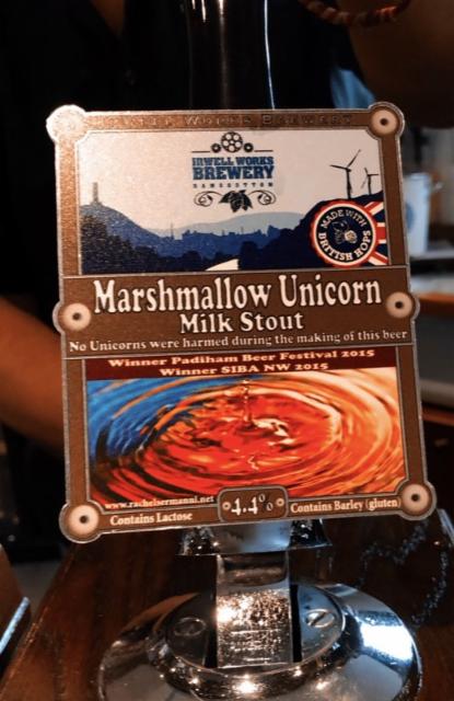 Marshmallow Unicorn 4.4%, Irwell Works Brewery, England