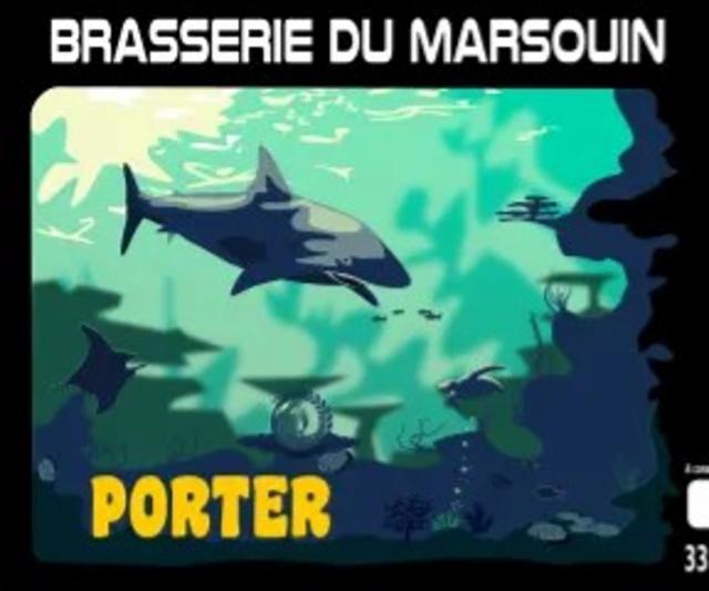 Marsouin Porter 6.0%, Brasserie Du Marsouin, France