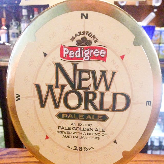 Pedigree New World Pale Ale 4.1%, Marston's Brewery, England