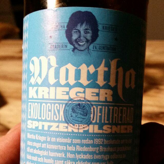 Marta Krieger Spitzenpilsner, Riedenburger Brauhaus