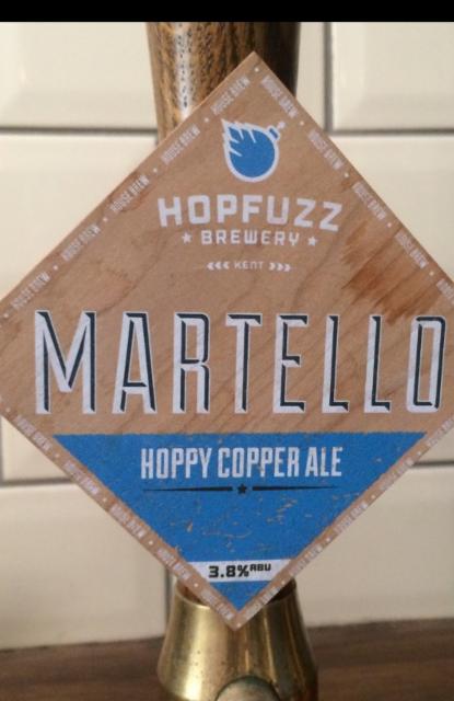 Martello 3.8%, Hop Fuzz Brewery, England