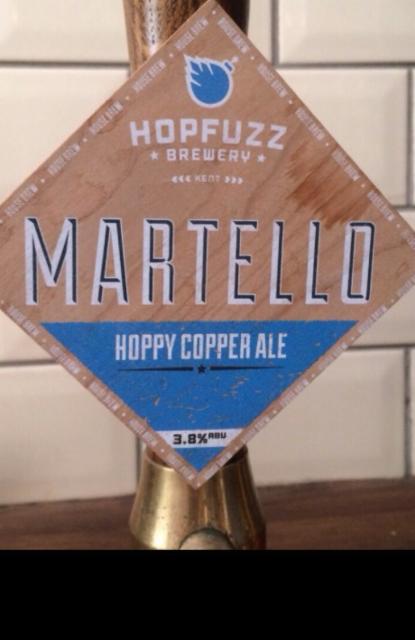 Martello 3.8%, Hop Fuzz Brewery, England