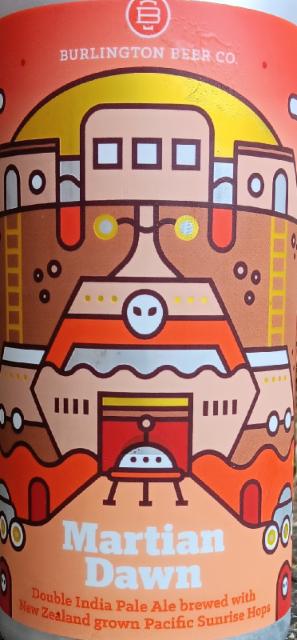 martian dawn 8.2%, Burlington Beer Company, United States