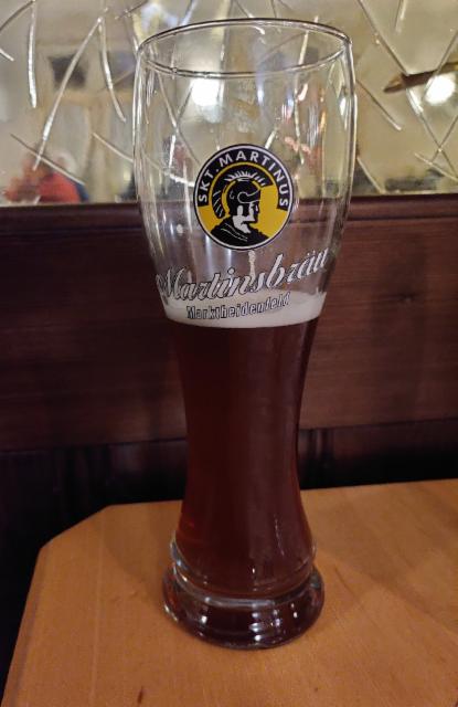 Martinsbräu Weizen Hefe dunkel 5.1%, Martinsbräu, Germany