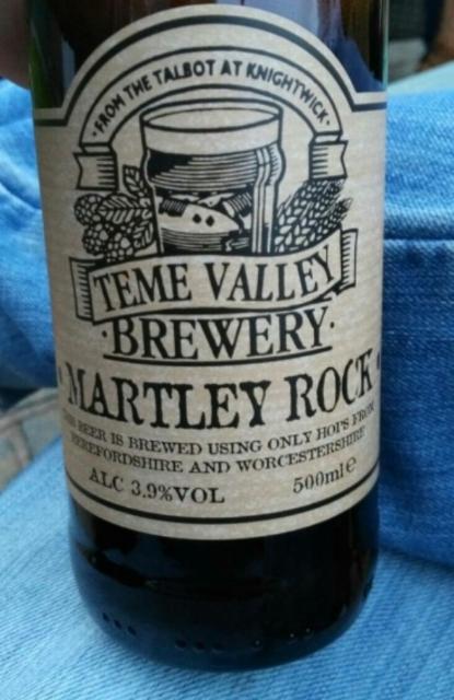Martley Rock 3.9%, Teme Valley Brewery, England