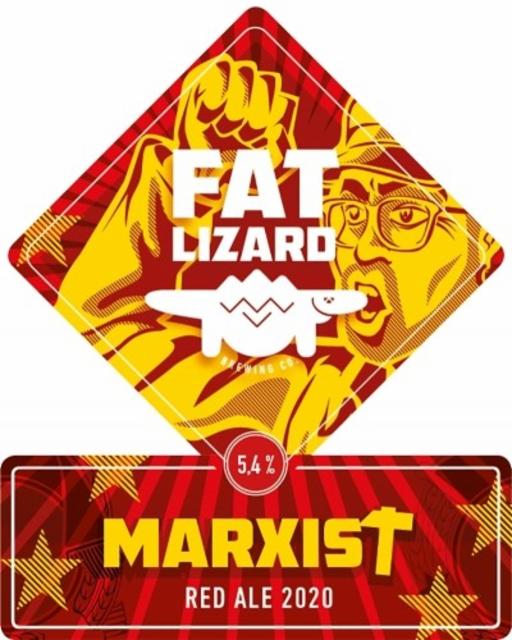 Marxist Red Ale 2020 5.4%, Fat Lizard Brewing Co., Finland
