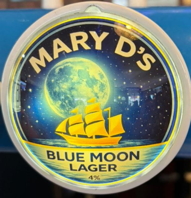 Mary D's Blue Moon, Carlsberg UK