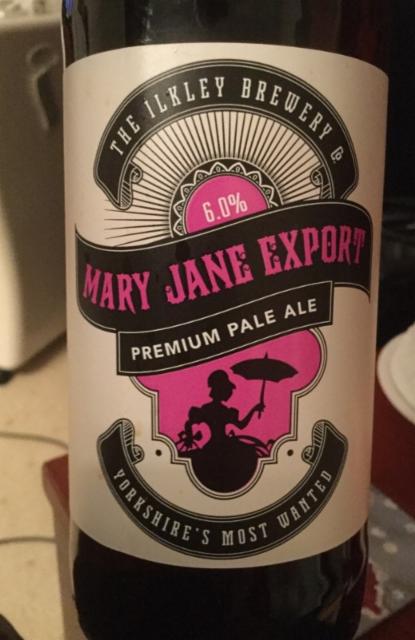 Mary Jane Export 6.0%, The Ilkley Brewery, England