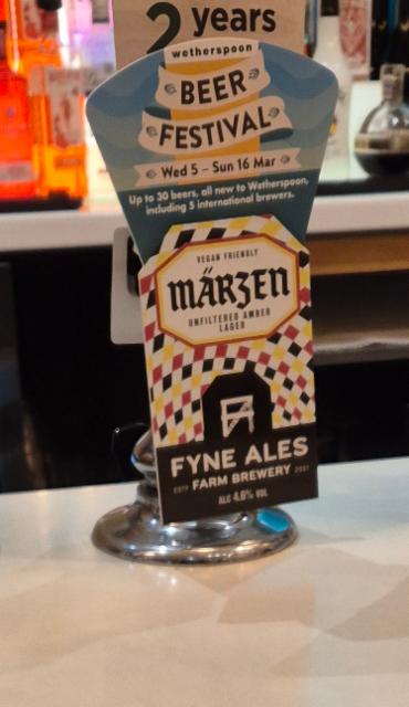 Märzen 4.6%, Fyne Ales, Scotland