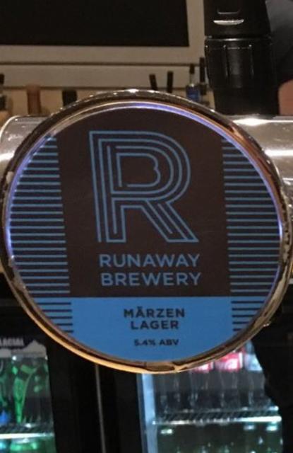 Marzen Lager 5.4%, The Runaway Brewery, England