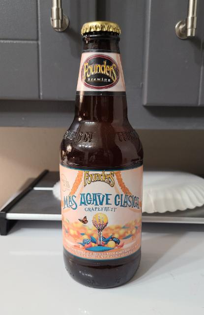 Más Agave Clasica: Grapefruit 9.7%, Founders Brewing Company, United States