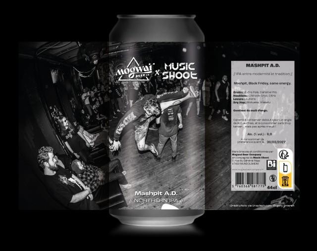 Mashpit A.D. 6.9%, Mogwaï Beer Company, France