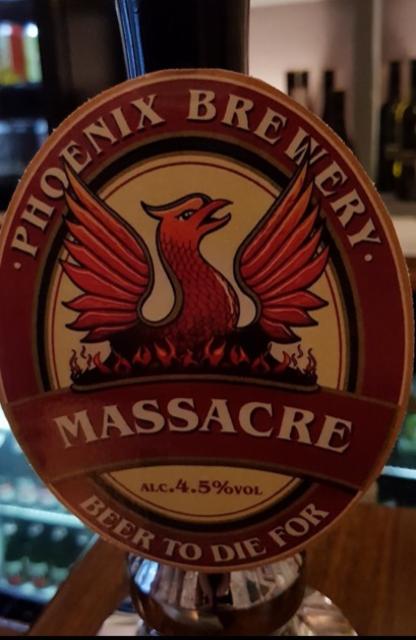 Massacre 4.5%, Phoenix Brewery, England