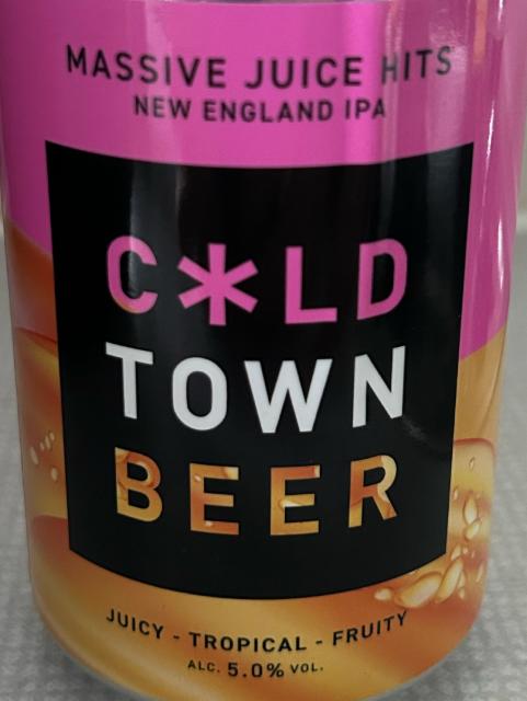 Massive Juice Hits 5.0%, Cold Town Beer, Scotland