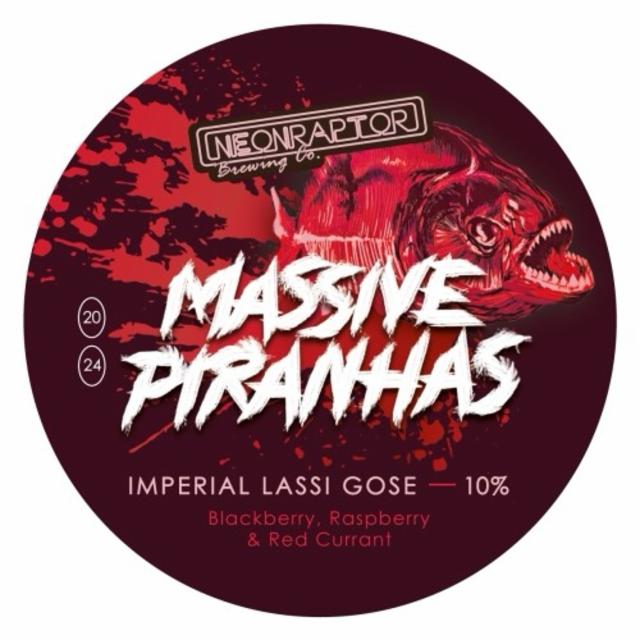 Massive Piranhas 10.0%, Neon Raptor Brewing Co., England