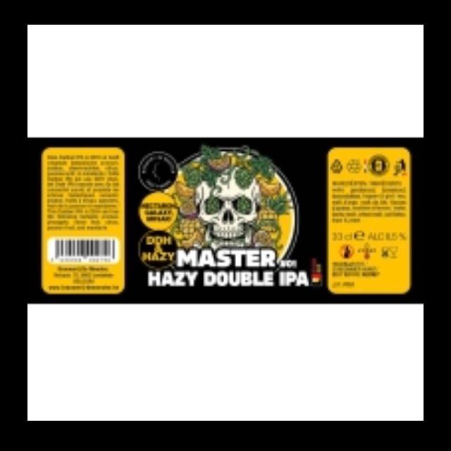 Master Hazy Double Ipa 8.5%, Brewery De Meester, Belgium