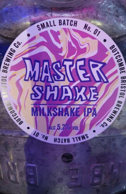 Master Shake 5.2%, Butcombe Brewery Ltd, England
