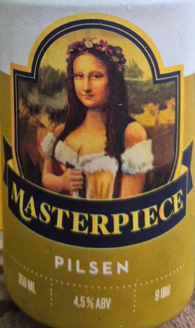 Masterpiece Pilsen 4.5%, Cervejaria Masterpiece, Brazil
