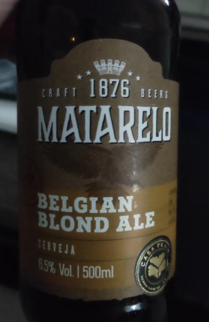 Matarelo Belgian Blond Ale 6.5%, Casa Perini, Brazil