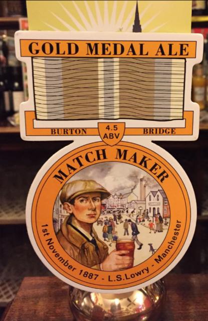 Match Maker 4.5%, Burton Bridge Brewery, England