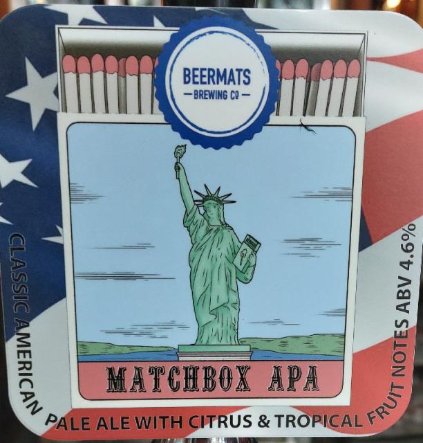 Matchbox APA, Beermats Brewing Co