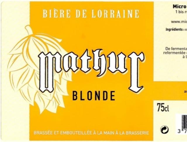 Mathur Blonde, Microbrasserie Mathur