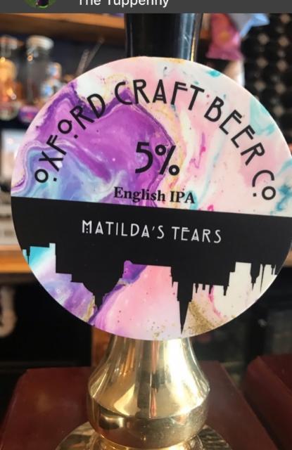 Matilda's Tears 5.0%, Oxford Craft Beer Co., England