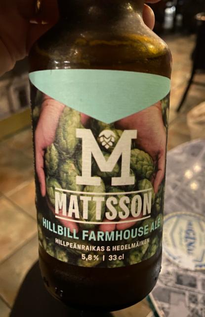 Hillbill 5.8%, Mattsson Panimo (Hartwall), Finland