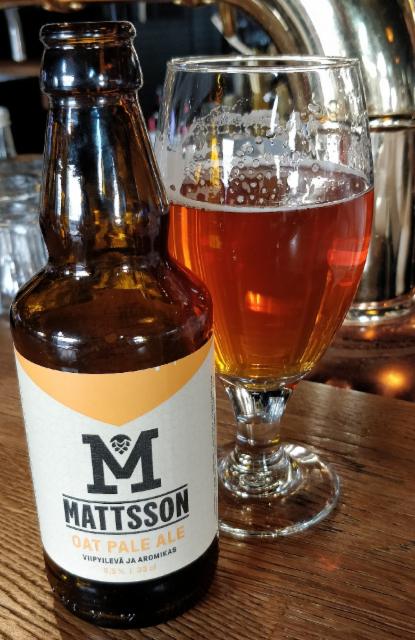 Oat Pale Ale 5.5%, Mattsson Panimo (Hartwall), Finland