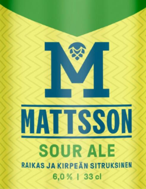 Mattsson Sour Ale 6.0%, Mattsson Panimo (Hartwall), Finland