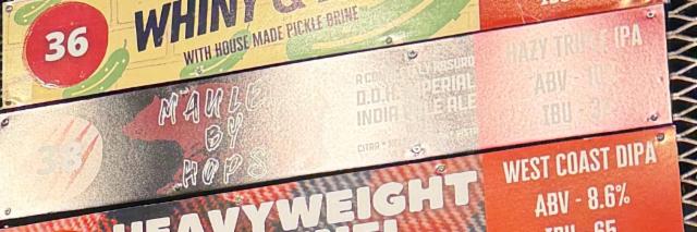 Mauled by hops 10.0%, Red Bear Brewing Company, United States