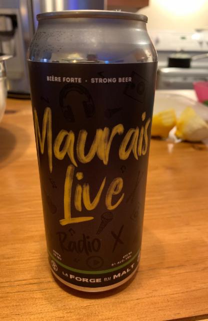 Maurais Live 6.0%, La Forge du Malt - Microbrasserie, Canada