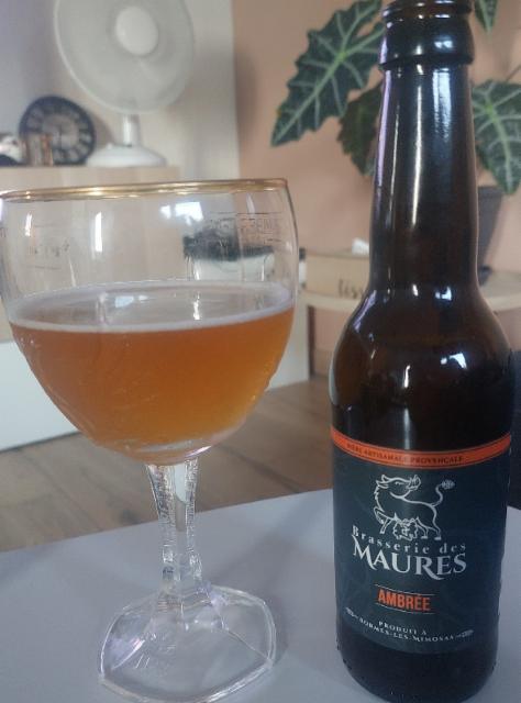 MAURES AMBRÉE 6.5%, Brasserie Des Maures, France