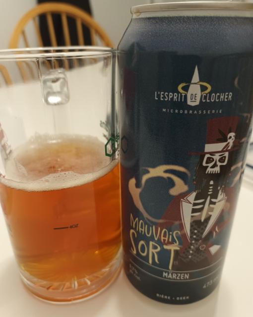 Mauvais sort 5.7%, Microbrasserie L'Esprit de Clocher, Canada