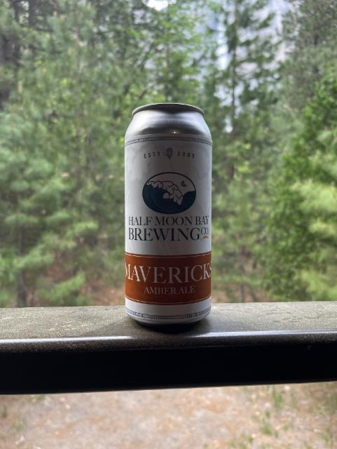 Mavericks Amber Ale 5.3%, Half Moon Bay Brewing Company, United States