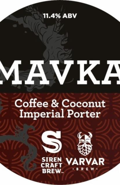 Mavka 11.4%, Siren Craft Brew, England