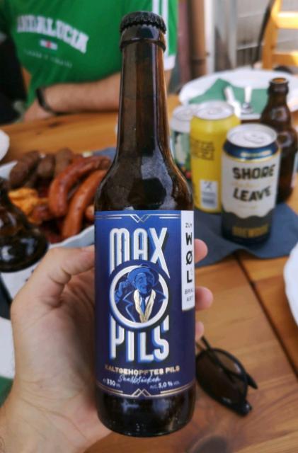 Max O Pils 5.0%, Zum Wol BrauArt, Germany