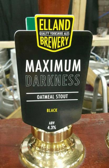 Maximum Darkness 4.3%, Elland Brewery, England