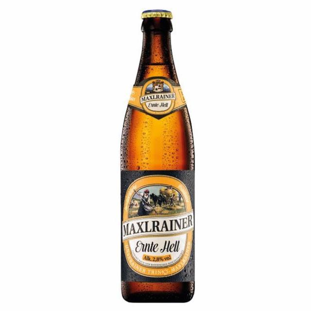 Maxlreiner Ernte Hell Schankbier 2.8%, Schlossbrauerei Maxlrain, Germany