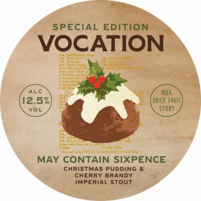 May Contain Sixpence 12.5%, Vocation Brewery, England