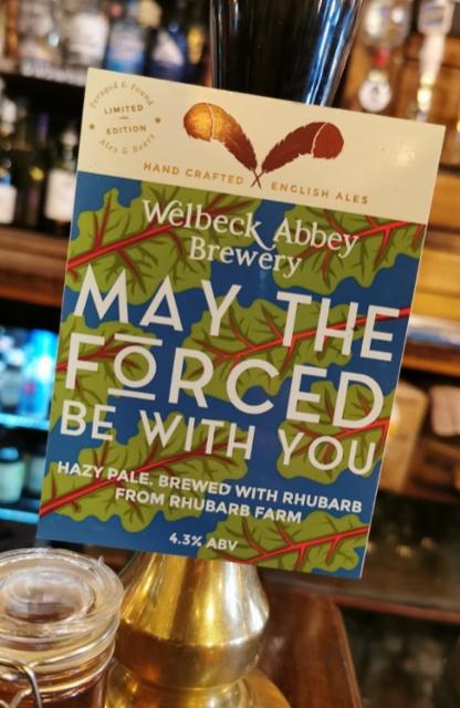 May The Forced Be With You 4.3%, Welbeck Abbey Brewery, England