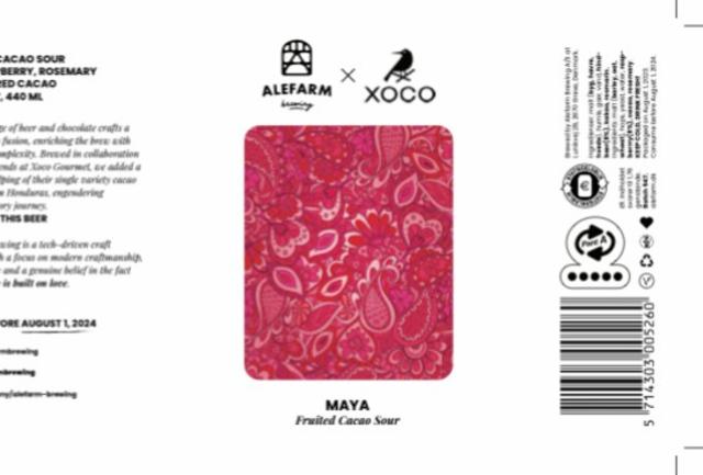 Maya 6.0%, Alefarm Brewing, Denmark