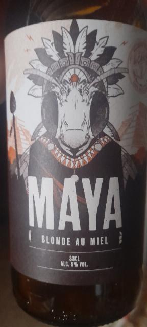 maya blonde au miel, Brasserie La Canya