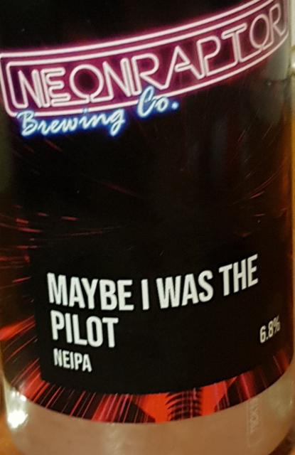 Maybe I Was The Pilot 6.8%, Neon Raptor Brewing Co., England
