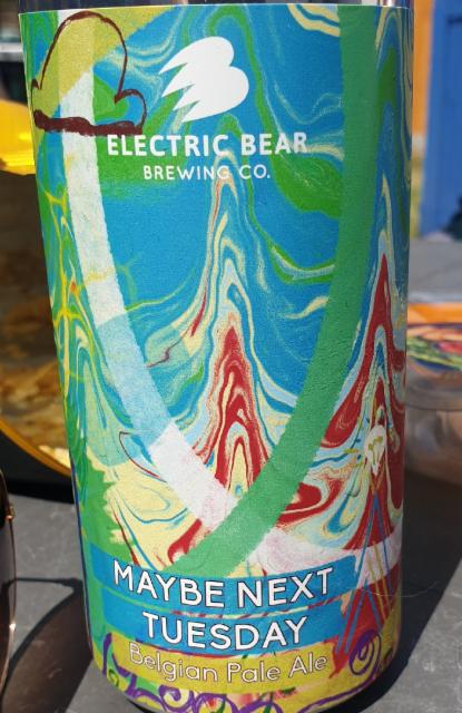 maybe next tuesday 4.4%, Electric Bear Brewing Co., England