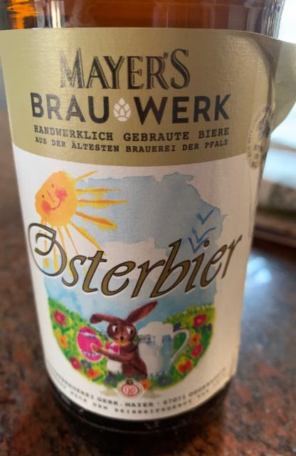 Mayers Osterbier 4.7%, Privatbrauerei Gebr. Mayer, Germany